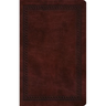 ESV Thinline Bible, Red Letter (Trutone, Mahogany, Border Design)