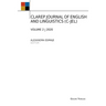 Clarep Journal of English and Linguistics (C-Jel): Vol. 2
