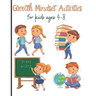 Growth Mindset Activities for kids ages 4-8: Goal Setting and Reflection Journals