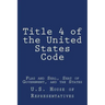 Title 4 of the United States Code: Flag and Seal, Seat of Government, and the States