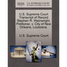 U.S. Supreme Court Transcript of Record Stephen R. Wainwright, Petitioner, V. City of New Orleans, Louisiana.