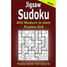 Jigsaw Sudoku Puzzle Book for Adults: 400 Medium to Hard Puzzles 9x9 (Volume 1)