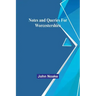 Notes and Queries for Worcestershire