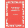 The Blumenfeld Oral Reading Assessment Test
