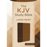 The KJV Study Bible, Large Print (Indexed) [Copper Cross]