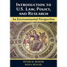 Introduction to U.S. Law, Policy, and Research-An Environmental Perspective