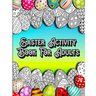 Easter Activity Book For Adults: Fun Brain Games Activities with Unique Easter Theme Coloring Illustrations, Sudoku, Shaped Maze Puzzle, and Word Sear