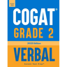 COGAT Grade 2 Verbal: 3 Practice Tests - Level 8