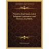 Primitive Soul States; Astral Religious Experiences And Heavens And Hells