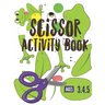 Scissor Activity Book: Cutting practice worksheets for pre k, ages 3.4.5, cut and glue activity book with 100 pages.