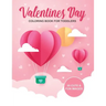 Valentine's Day Coloring Book For Toddlers: 30 Cute and Fun Images, Ages 2-4, 8.5 x 11 Inches (21.59 x 27.94 cm)