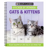 Brain Games - Sticker by Number: Cats & Kittens (Easy - Square Stickers): Create Beautiful Art with Easy to Use Sticker Fun!