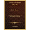 Philip Hooker: A Contribution to the Study of the Renaissance in America
