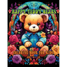 Happy Teddy Bears: Coloring Book for Kids: Age: 4 - 10