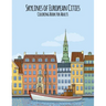 Skylines of European Cities Coloring Book for Adults