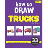 How to Draw Trucks for Kids - Volume 1