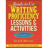 Ready-To-Use Writing Proficiency Lessons and Activities: 4th Grade Level