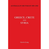 AUSTRALIA IN THE WAR OF 1939-1945 Volume II: Greece, Crete and Syria