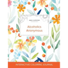 Adult Coloring Journal: Alcoholics Anonymous (Animal Illustrations, Springtime Floral)