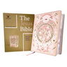 The Jesus Bible Artist Edition, Esv, Leathersoft, Peach Floral