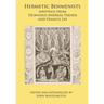 Hermetic Behmenists: writings from Dionysius Andreas Freher and Francis Lee
