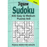 Jigsaw Sudoku Puzzle Book for Adults: 400 Easy to Medium Puzzles 9x9 (Volume 1)