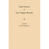 English Duplicates of Lost Virginia Records