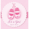 It's a Girl! Baby Shower Guest Book: Pink Ballerina Tutu Theme, Wishes to Baby and Advice for Parents, Guests Sign in Personalized with Address Space,