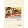 Vintage Lined Notebook Greetings from Florida, Land of Sunshine