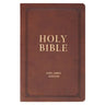 KJV Bible Gift Faux Leather, Brown