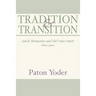Tradition and Transition