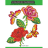 Color by Number: Stress Relieving Designs Flowers, Birds, Butterflies Coloring book, Large Print Color by Number