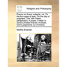 Poems on Divers Subjects, Viz. on the Four Ages of Man. on the Day of Judgment. the 24th Psalm Paraphras'd. a Prayer. a Letter to Some Christian Frien
