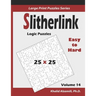 Slitherlink Logic Puzzles: 100 Easy to Hard (25x25): : Keep Your Brain Young