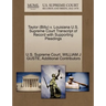 Taylor (Billy) V. Louisiana U.S. Supreme Court Transcript of Record with Supporting Pleadings