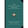 The Journal of Julia Legrand: New Orleans, 1862-1863 (1911)