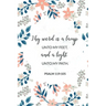 Thy Word Is a Lamp Unto My Feet, and a Light Unto My Path - Psalm 119: 105: Bible Memory Verse Guide - Practical Resource To Aid Godly Christian Women