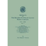 Abstracts of the Records of Onslow County, North Carolina, 1734-1850. in Two Volumes. Volume I