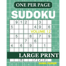 Large Print Easy Sudoku: Sudoku Puzzle Book For Adults Volume 12