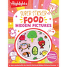 Super Sticker Food Hidden Pictures: Sticker Activity Book with Dozens of Hidden Pictures Puzzles, Silly and Scrumptious Food Scenes and Dazzling Holog