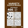Variety Puzzle Books for Adults - 400 Normal Puzzles 9x9: Straights, Numbricks, Suguru, Calcudoku (Volume 2)