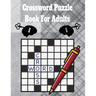 Crossword Puzzle Book For Adults