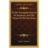 Of The Triumphal Chariot Of Antimony And The Nature Of The Fire Stone