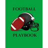 Football Playbook: 100 Page Football Coach Notebook with Field Diagrams to Creating Drills, Draw Up Plays, and Scouting!