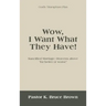 Wow, I Want What They Have!: Sanctified Marriage: Heavens Above "For Better or Worse"