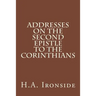 Addresses on the Second Epistle to the Corinthians