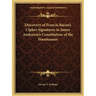 Discovery of Francis Bacon's Cipher Signatures in James Anderson's Constitution of the Freemasons
