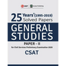 25 Years Solved Papers 1995-2019 General Studies Paper II CSAT for Civil Services Preliminary Examination 2020