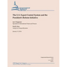 The U.S Export Control System and the President's Reform Initiative