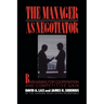 Manager as Negotiator